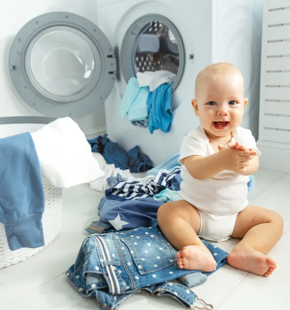 Child Laundry Shutterstock 531422440